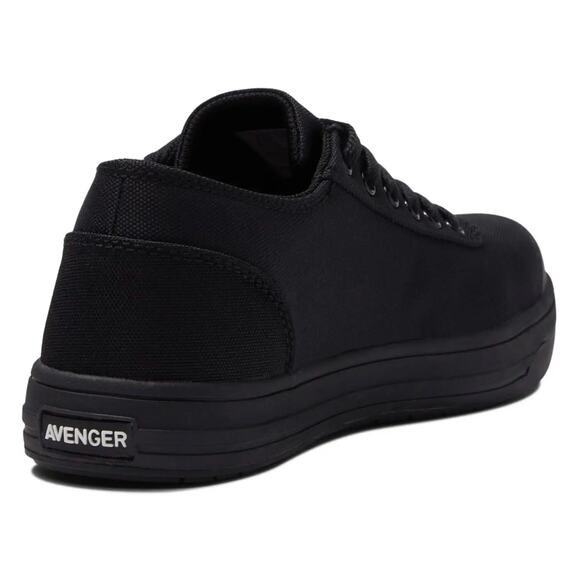 Avenger Mens Blade Low Work Shoes 9 WIDE Black Comp Toe A123 SR EH NIB - Picture 3 of 13